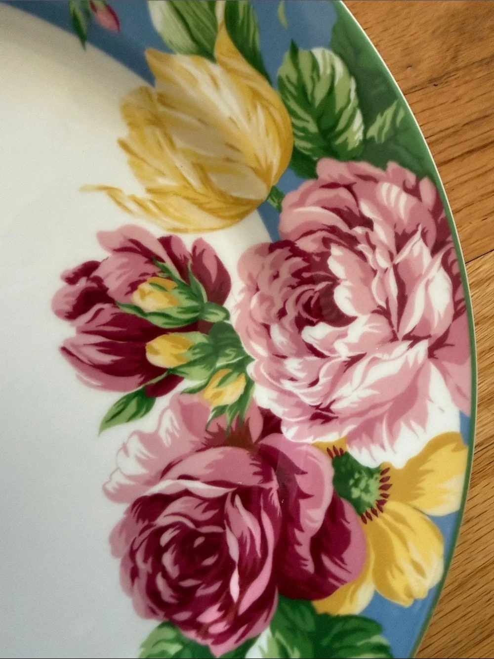 Set of 2 Waverly Masterpiece “Garden Room” dinner plates NWOT